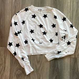 Splendid crop sweatshirt